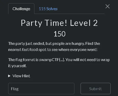 party time level 2