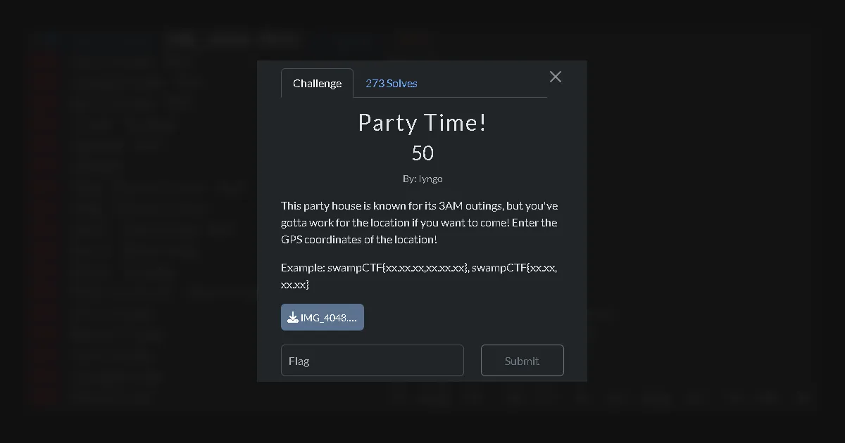 swampCTF 2025 - OSINT challenges